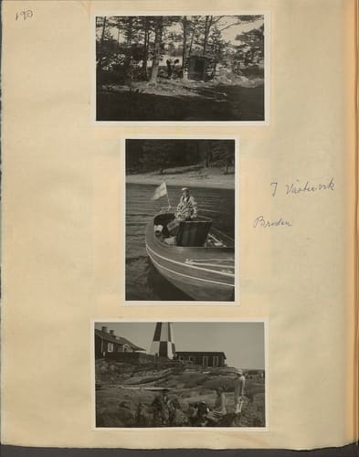 Gunvor f. Borgström Weibels fotoalbum