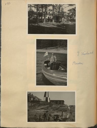 Gunvor f. Borgström Weibels fotoalbum
