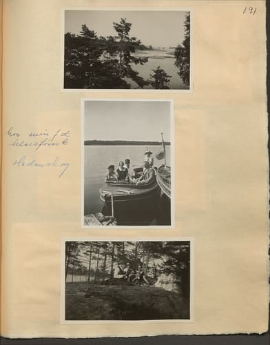 Gunvor f. Borgström Weibels fotoalbum