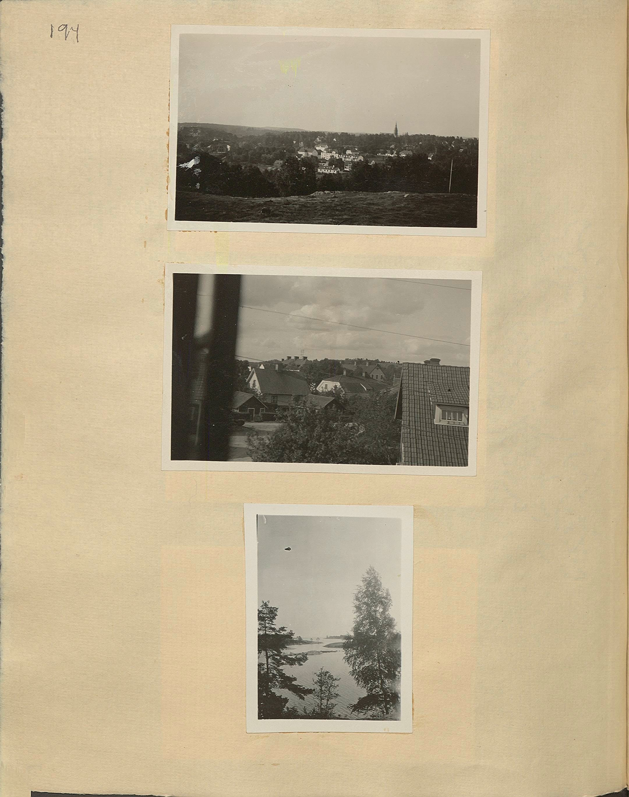 Gunvor f. Borgström Weibels fotoalbum