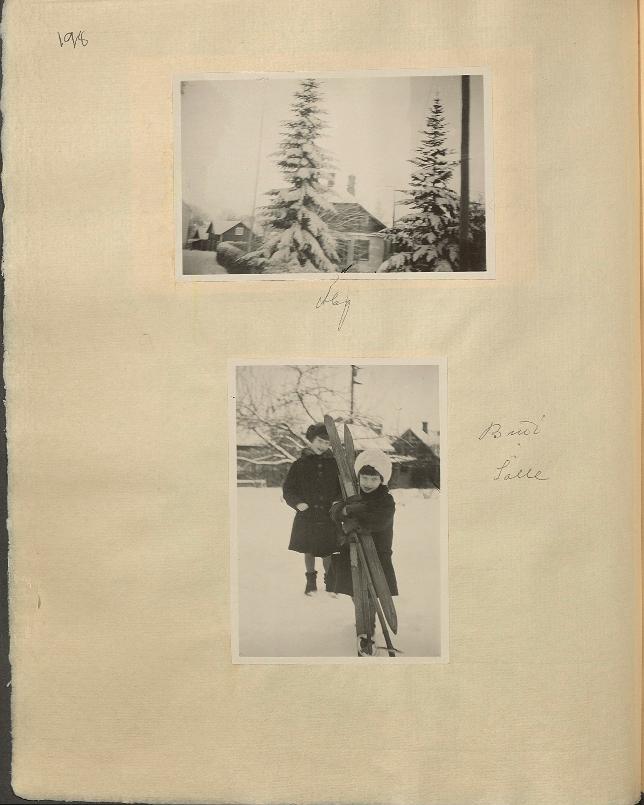 Gunvor f. Borgström Weibels fotoalbum