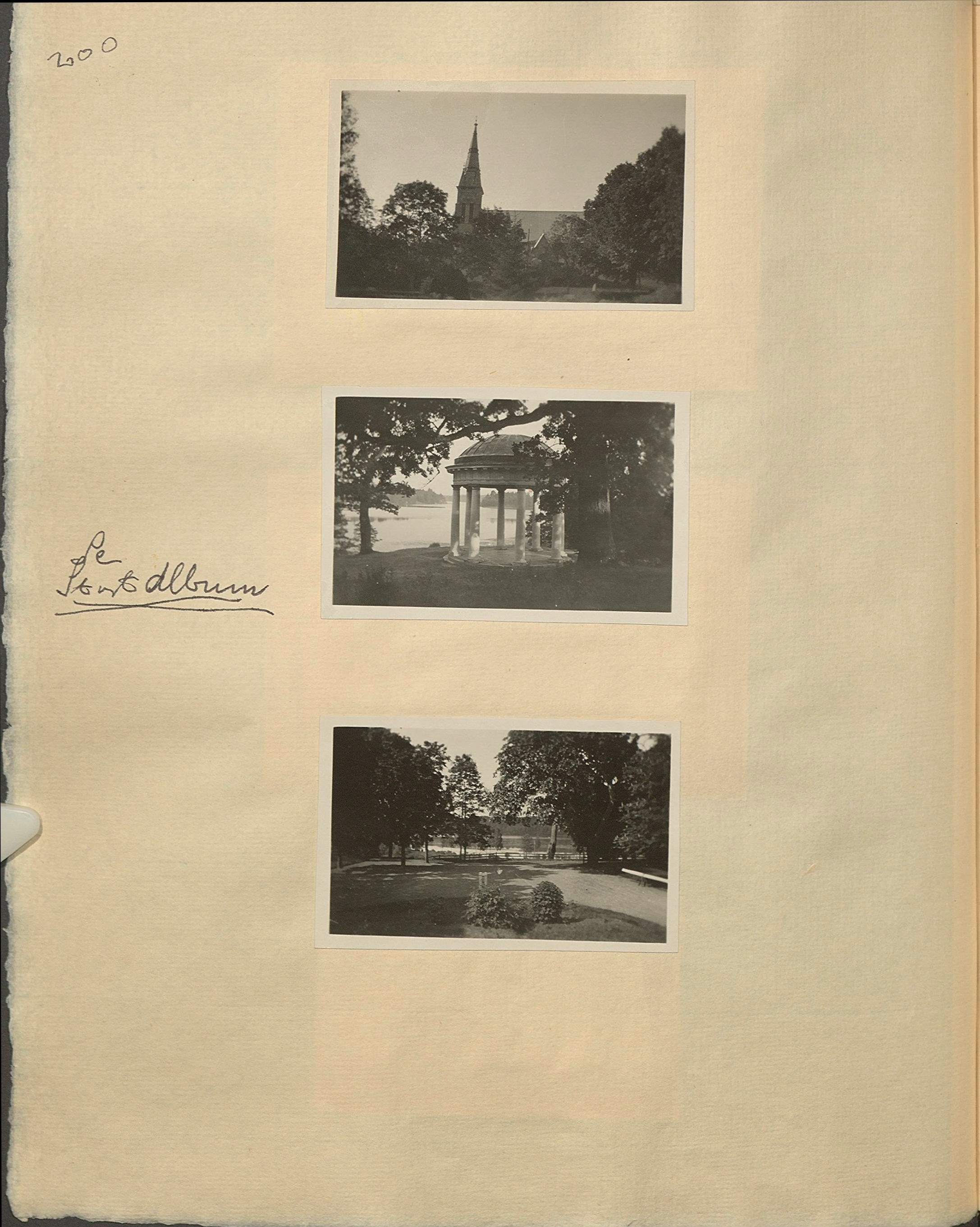 Gunvor f. Borgström Weibels fotoalbum
