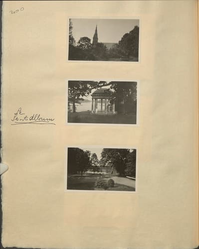 Gunvor f. Borgström Weibels fotoalbum
