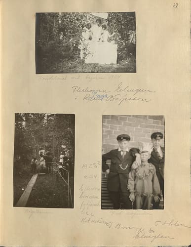 Gunvor f. Borgström Weibels fotoalbum