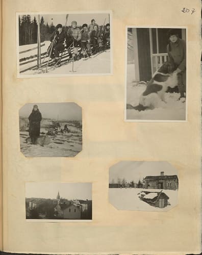 Gunvor f. Borgström Weibels fotoalbum