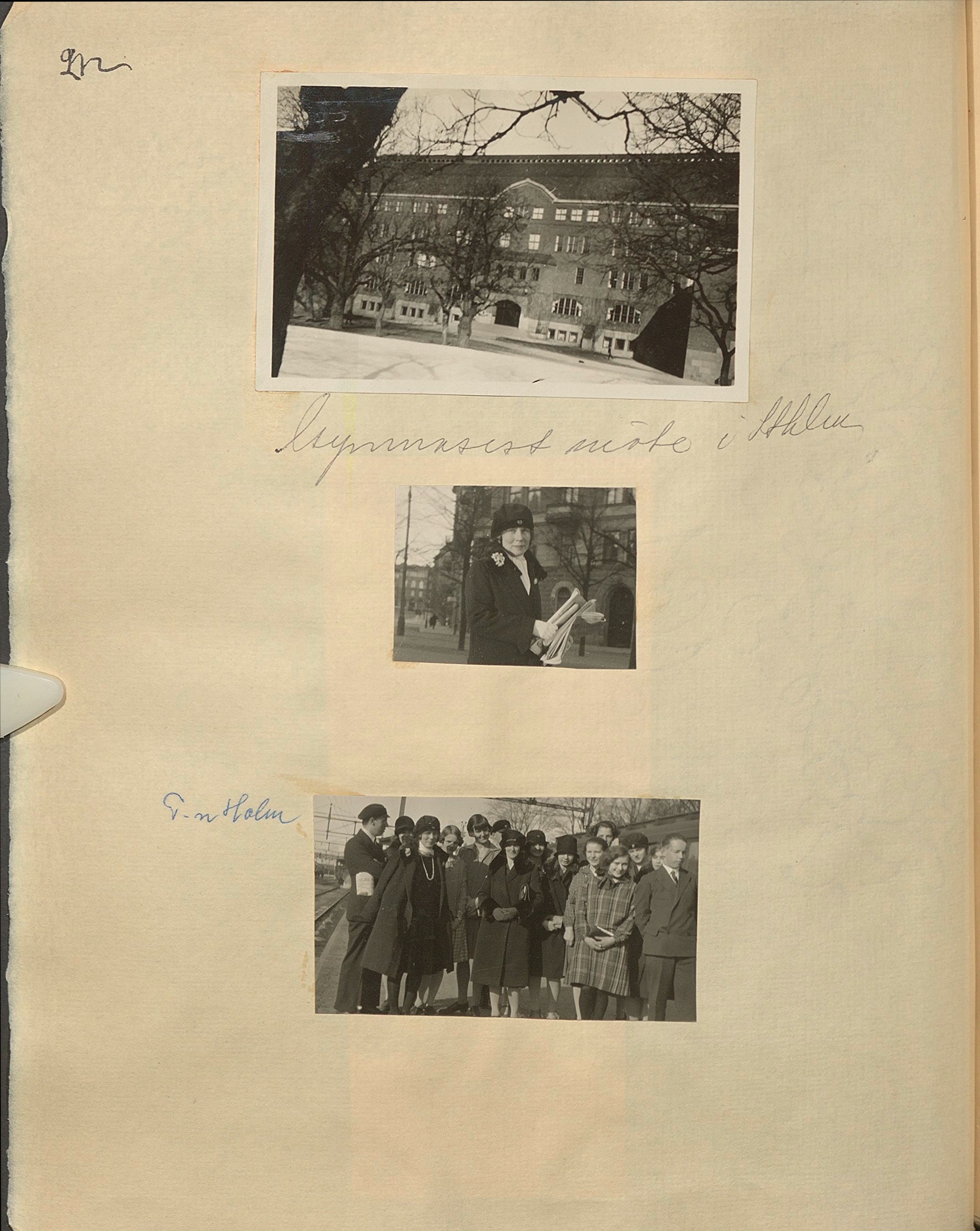 Gunvor f. Borgström Weibels fotoalbum
