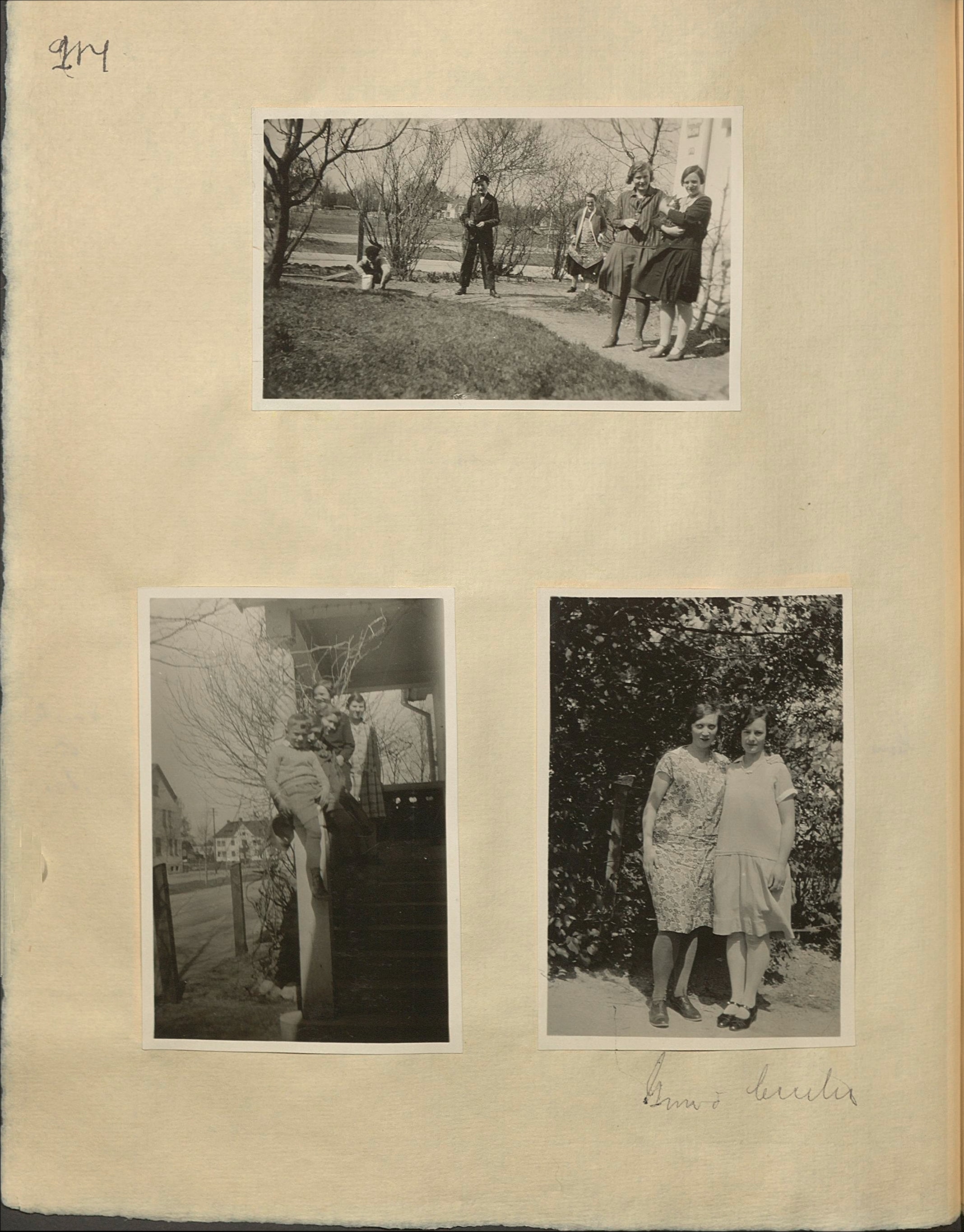 Gunvor f. Borgström Weibels fotoalbum
