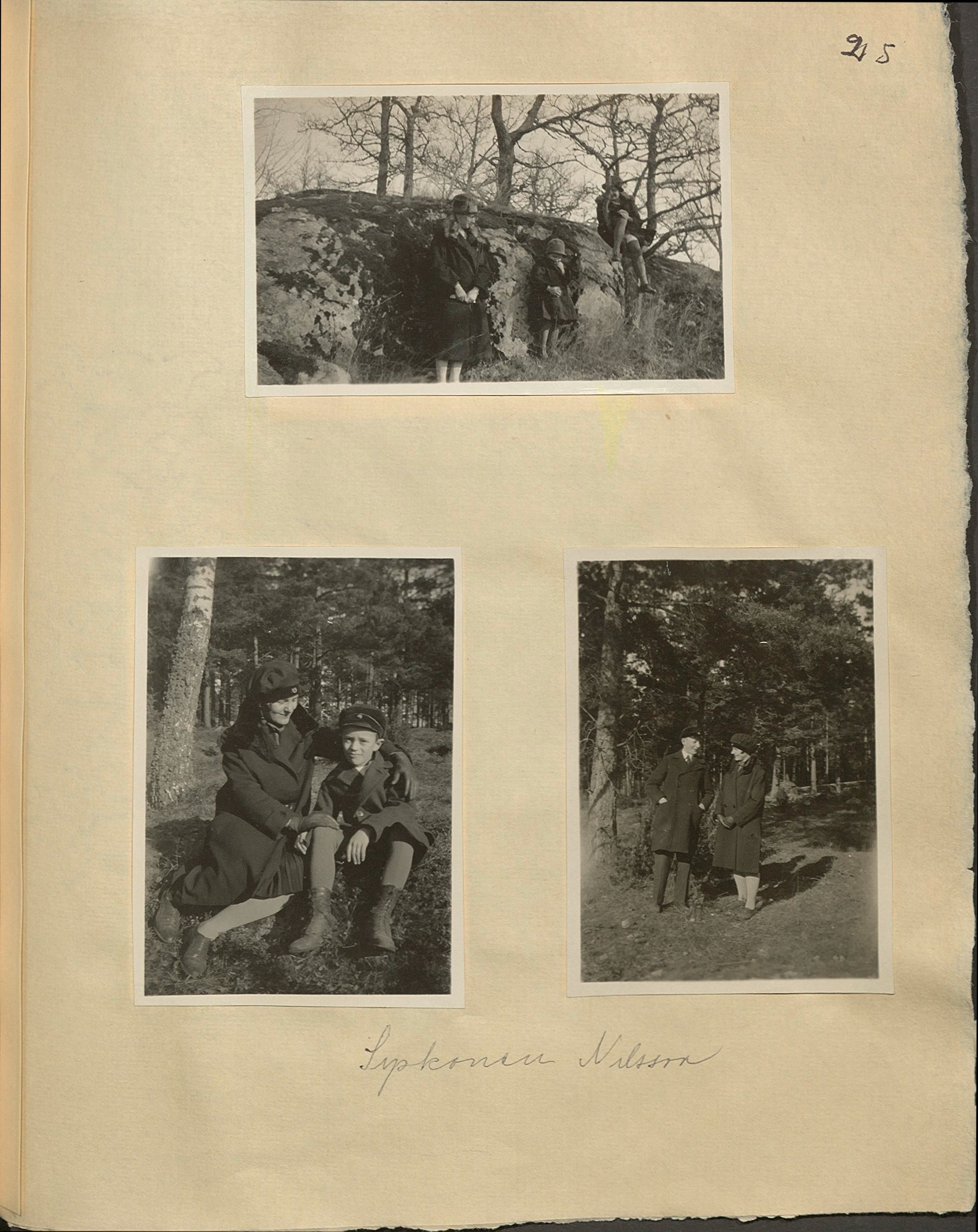 Gunvor f. Borgström Weibels fotoalbum