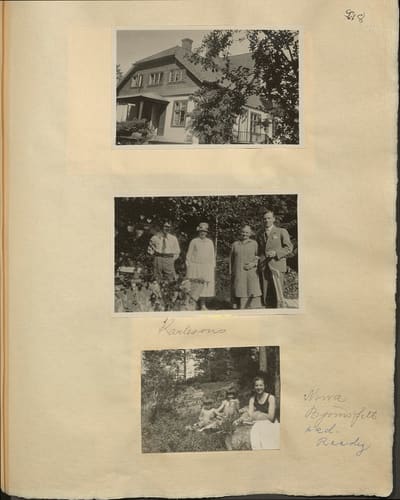 Gunvor f. Borgström Weibels fotoalbum