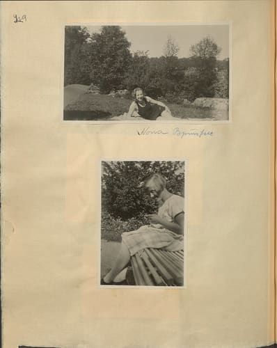 Gunvor f. Borgström Weibels fotoalbum