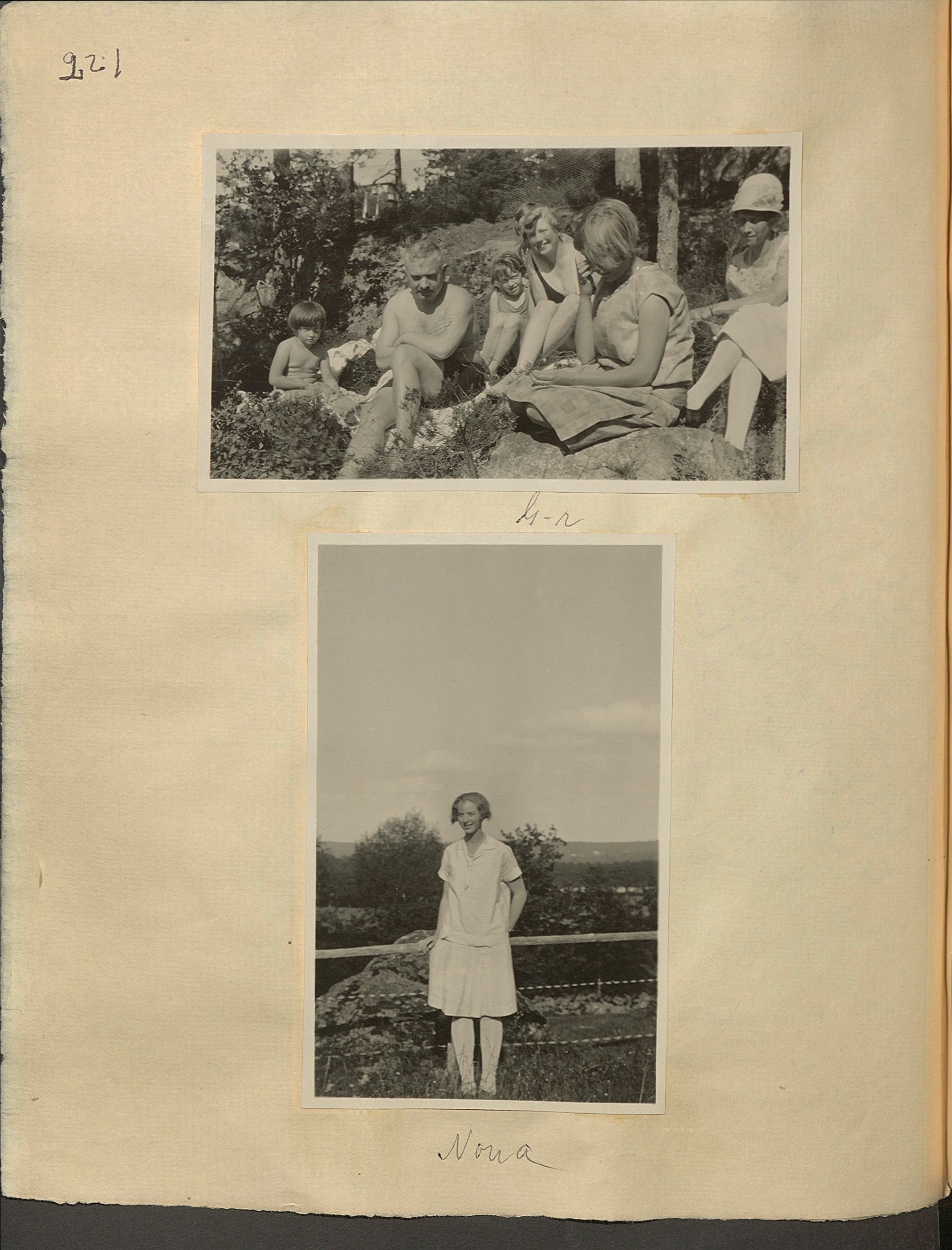 Gunvor f. Borgström Weibels fotoalbum