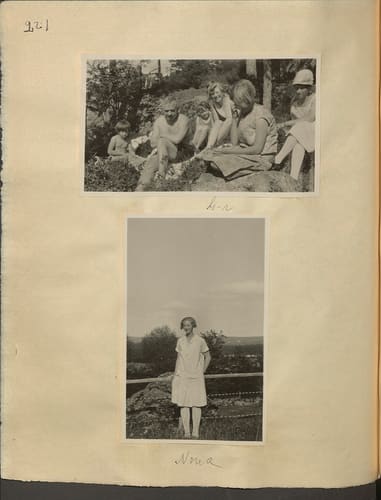 Gunvor f. Borgström Weibels fotoalbum
