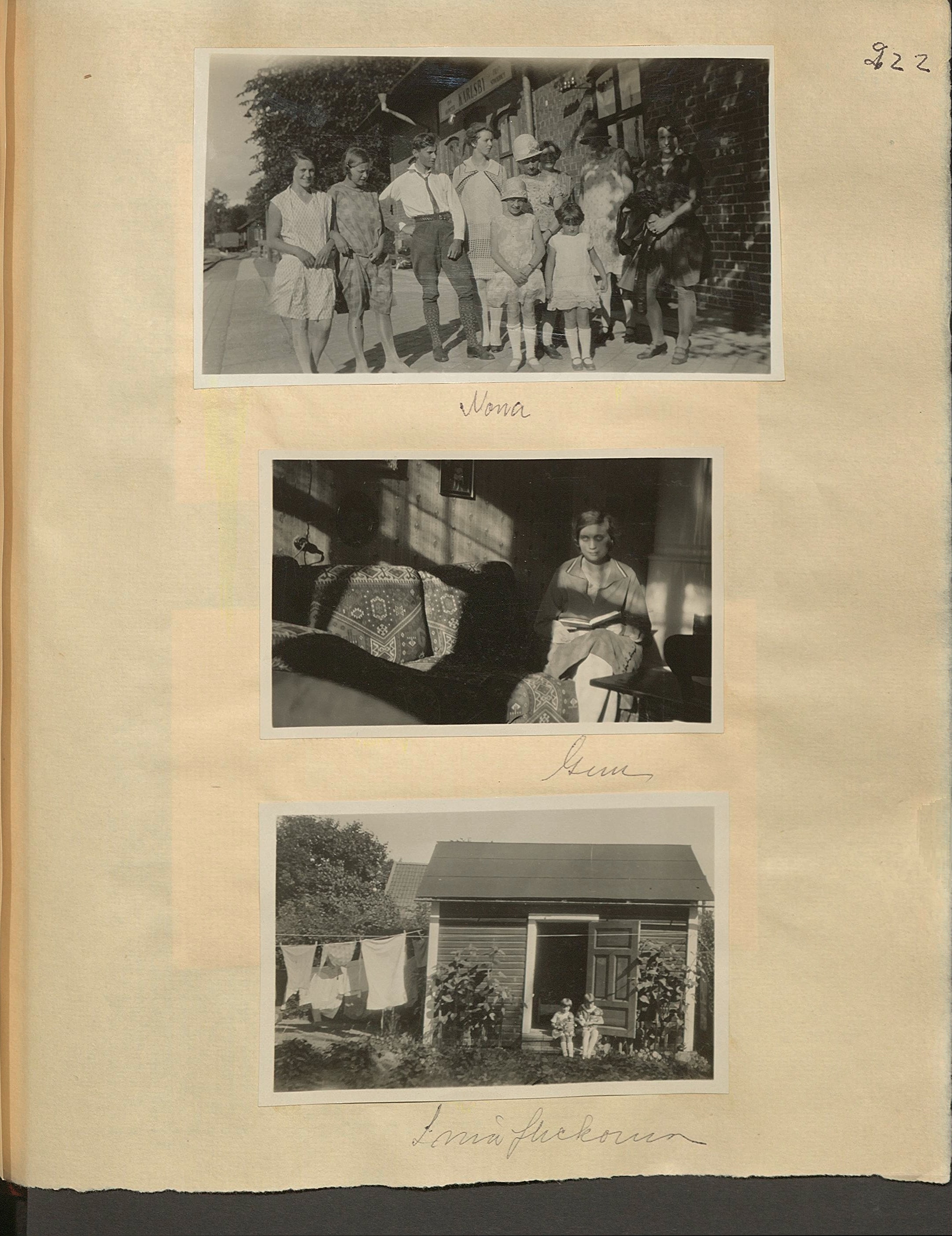 Gunvor f. Borgström Weibels fotoalbum