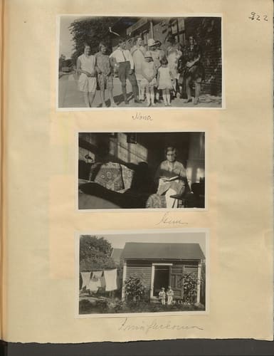 Gunvor f. Borgström Weibels fotoalbum