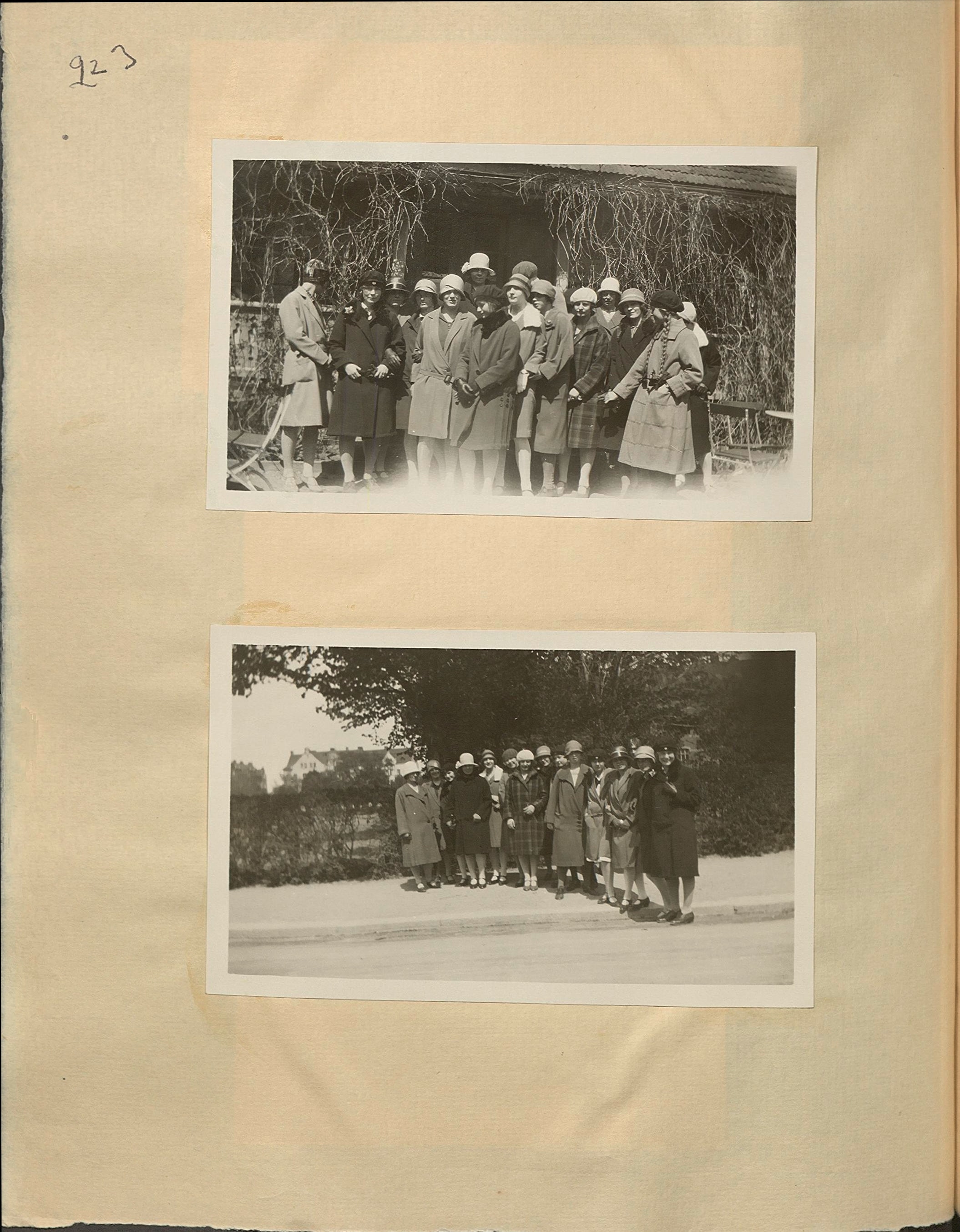 Gunvor f. Borgström Weibels fotoalbum