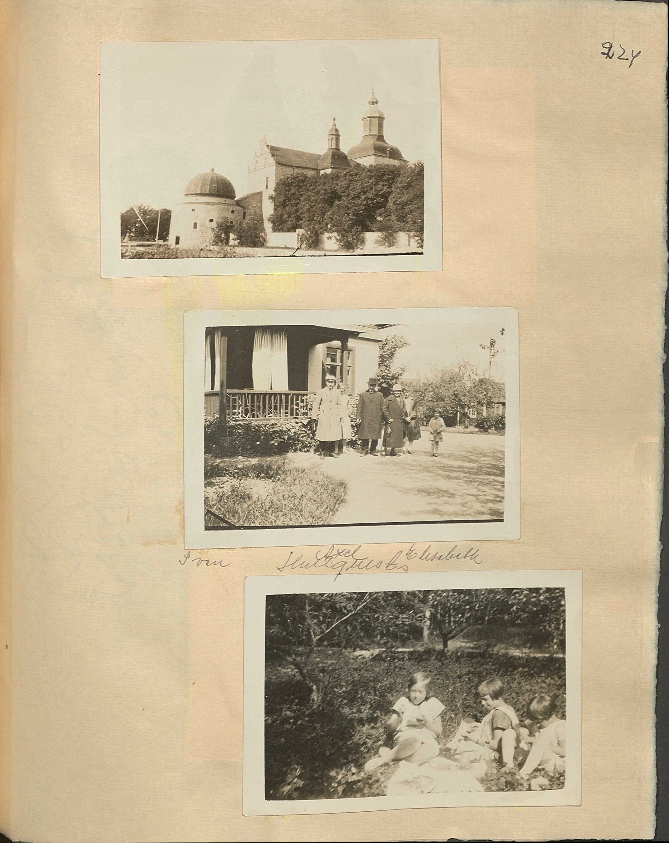Gunvor f. Borgström Weibels fotoalbum