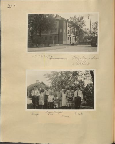 Gunvor f. Borgström Weibels fotoalbum