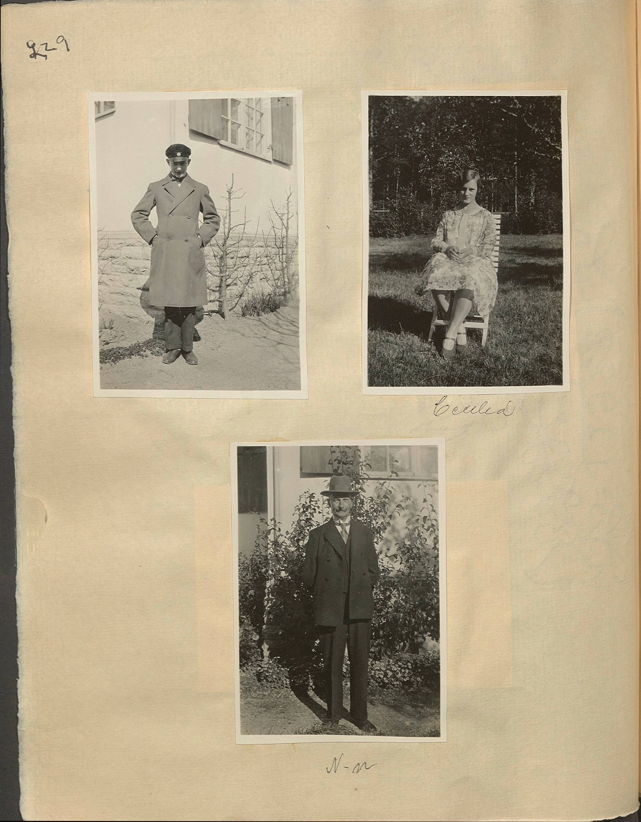 Gunvor f. Borgström Weibels fotoalbum