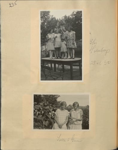 Gunvor f. Borgström Weibels fotoalbum