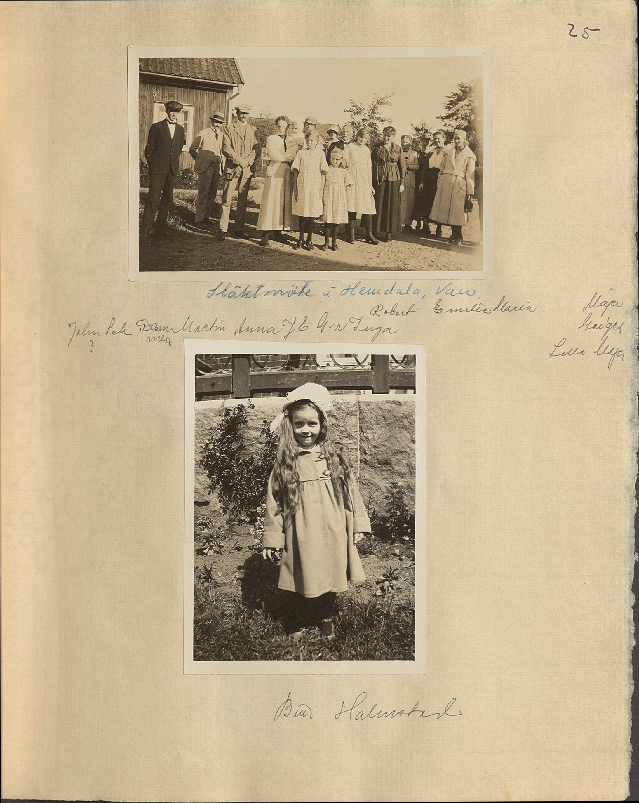Gunvor f. Borgström Weibels fotoalbum