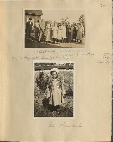 Gunvor f. Borgström Weibels fotoalbum
