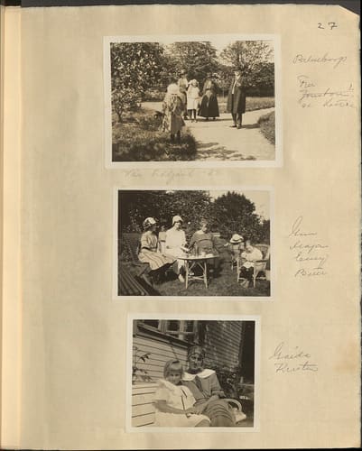 Gunvor f. Borgström Weibels fotoalbum