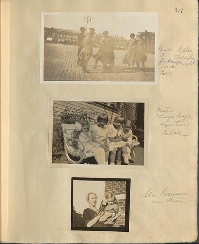 Gunvor f. Borgström Weibels fotoalbum