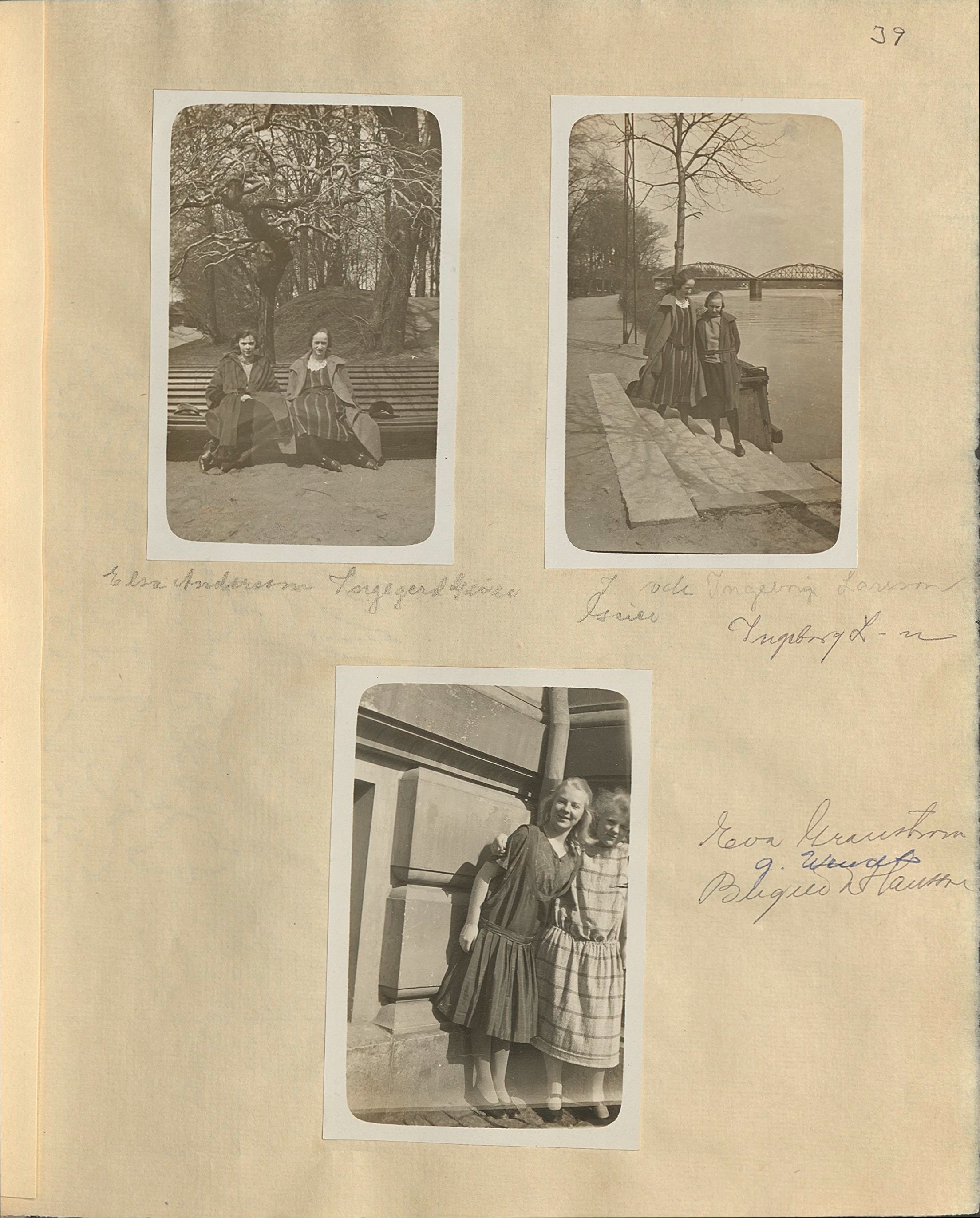 Gunvor f. Borgström Weibels fotoalbum
