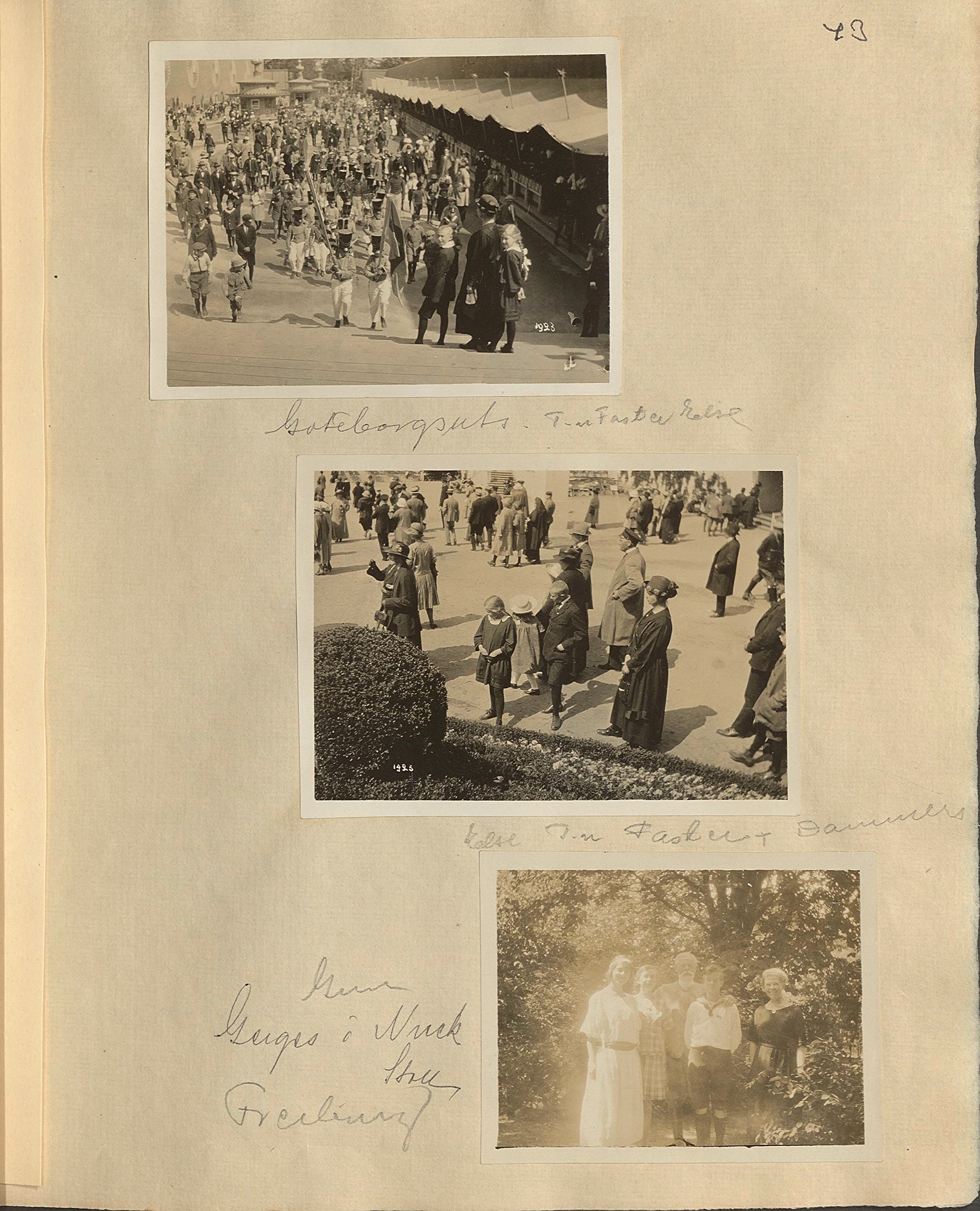 Gunvor f. Borgström Weibels fotoalbum