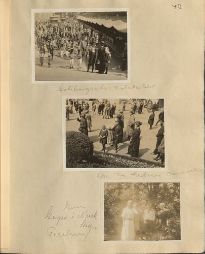 Gunvor f. Borgström Weibels fotoalbum