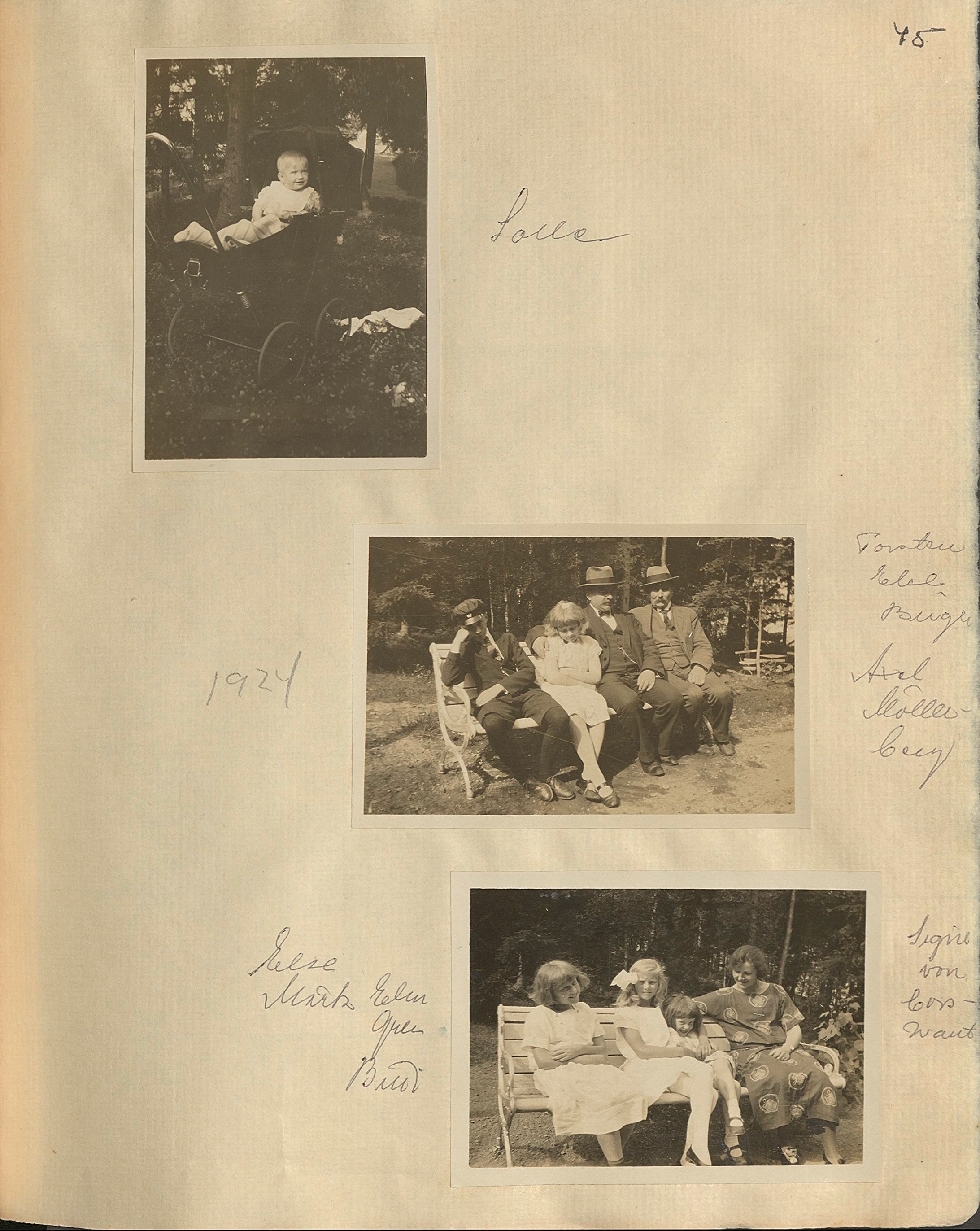 Gunvor f. Borgström Weibels fotoalbum