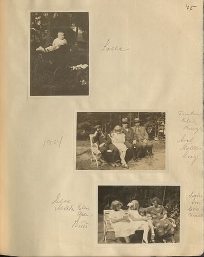 Gunvor f. Borgström Weibels fotoalbum