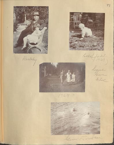 Gunvor f. Borgström Weibels fotoalbum