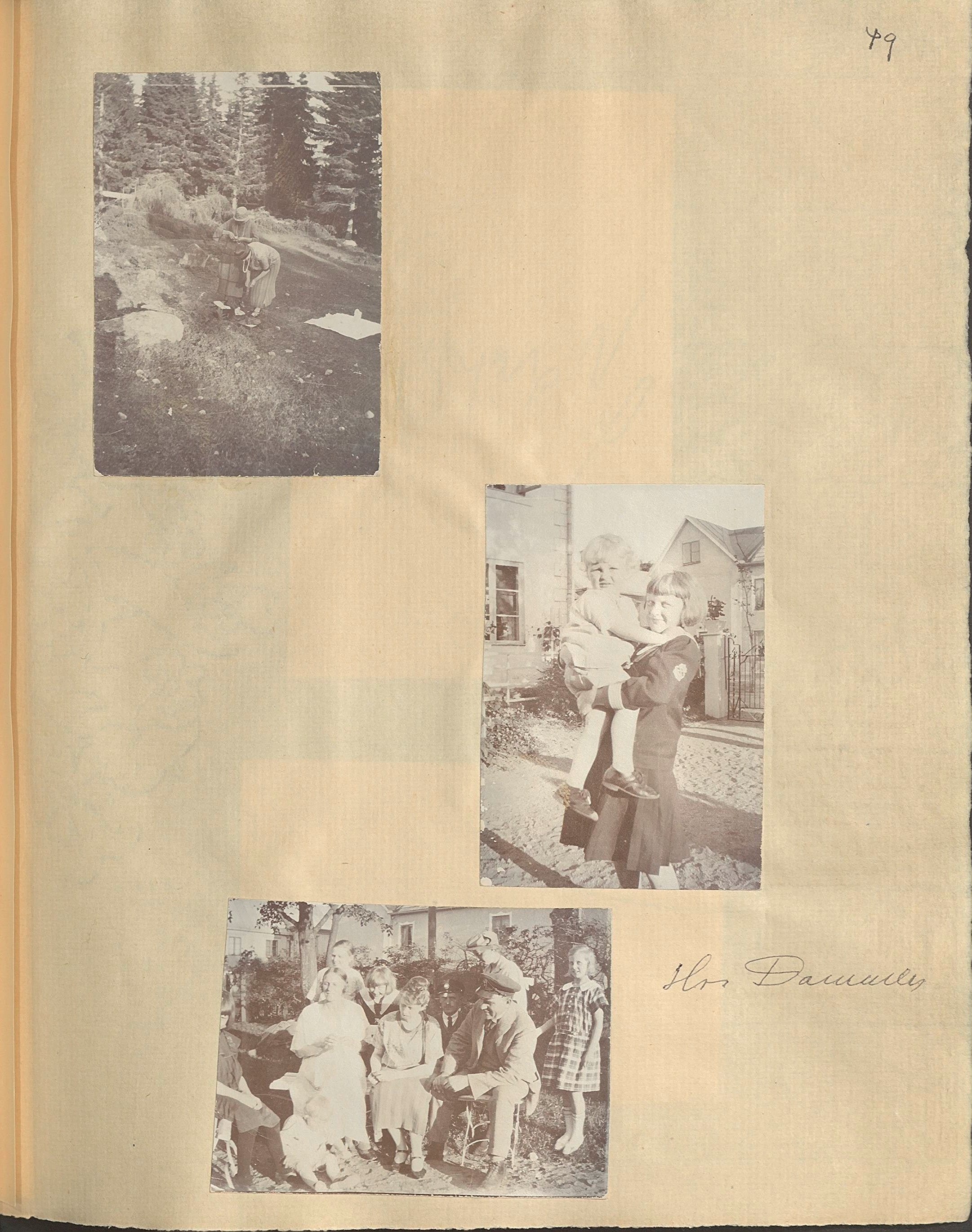 Gunvor f. Borgström Weibels fotoalbum