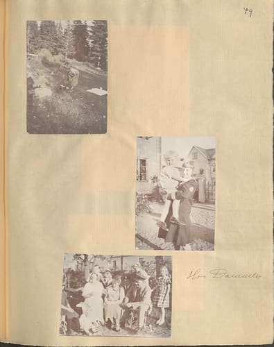 Gunvor f. Borgström Weibels fotoalbum
