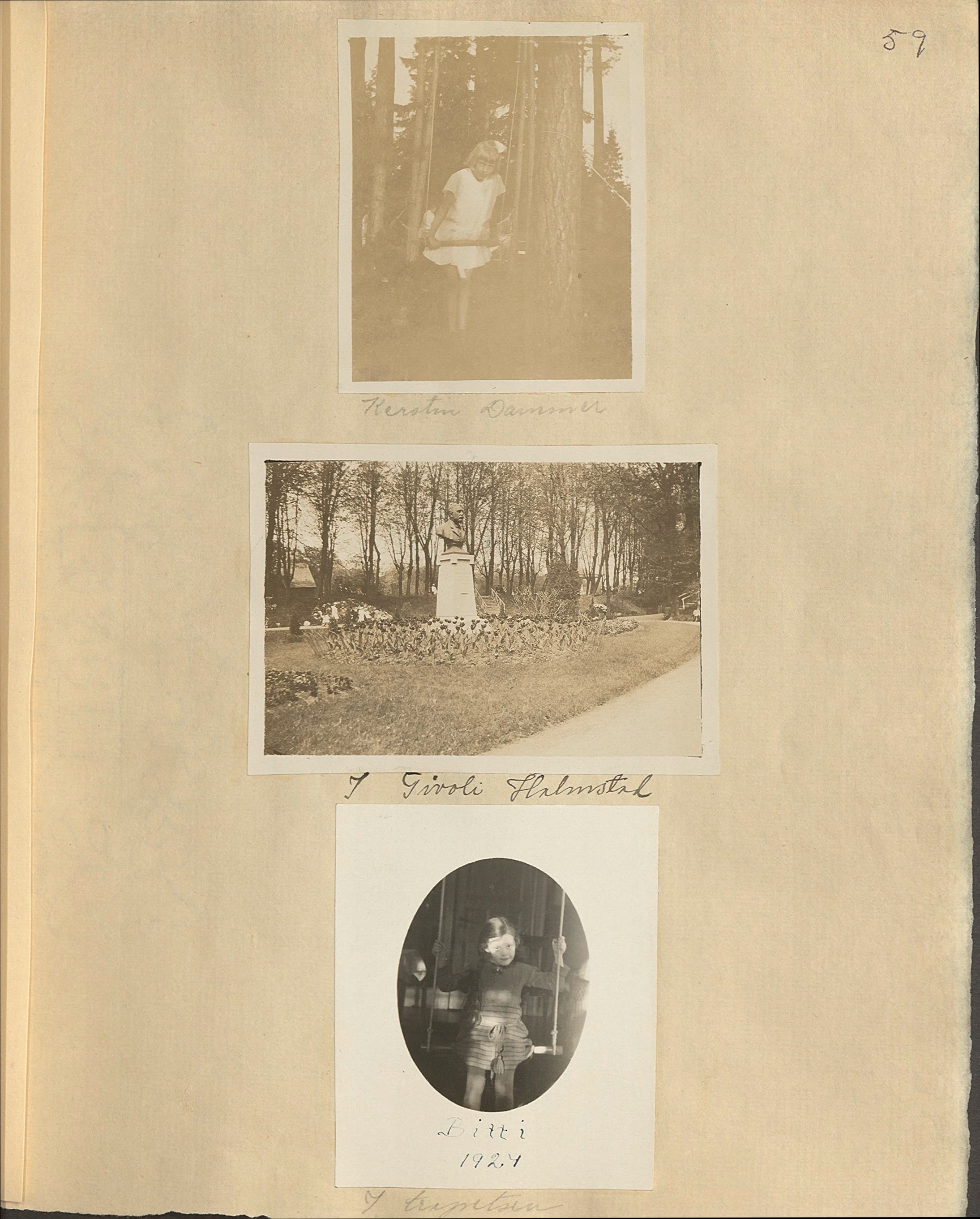 Gunvor f. Borgström Weibels fotoalbum