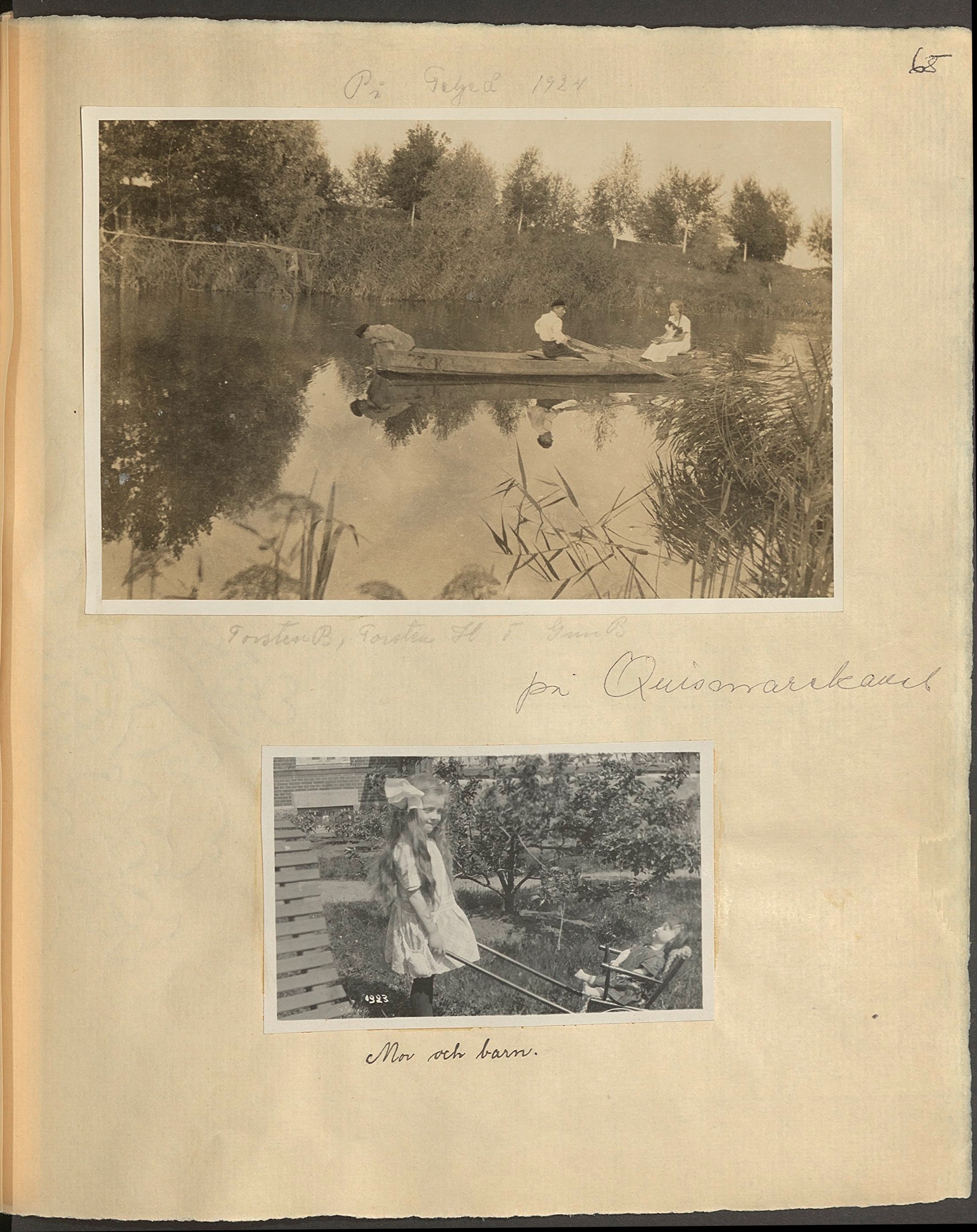 Gunvor f. Borgström Weibels fotoalbum