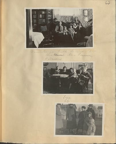 Gunvor f. Borgström Weibels fotoalbum