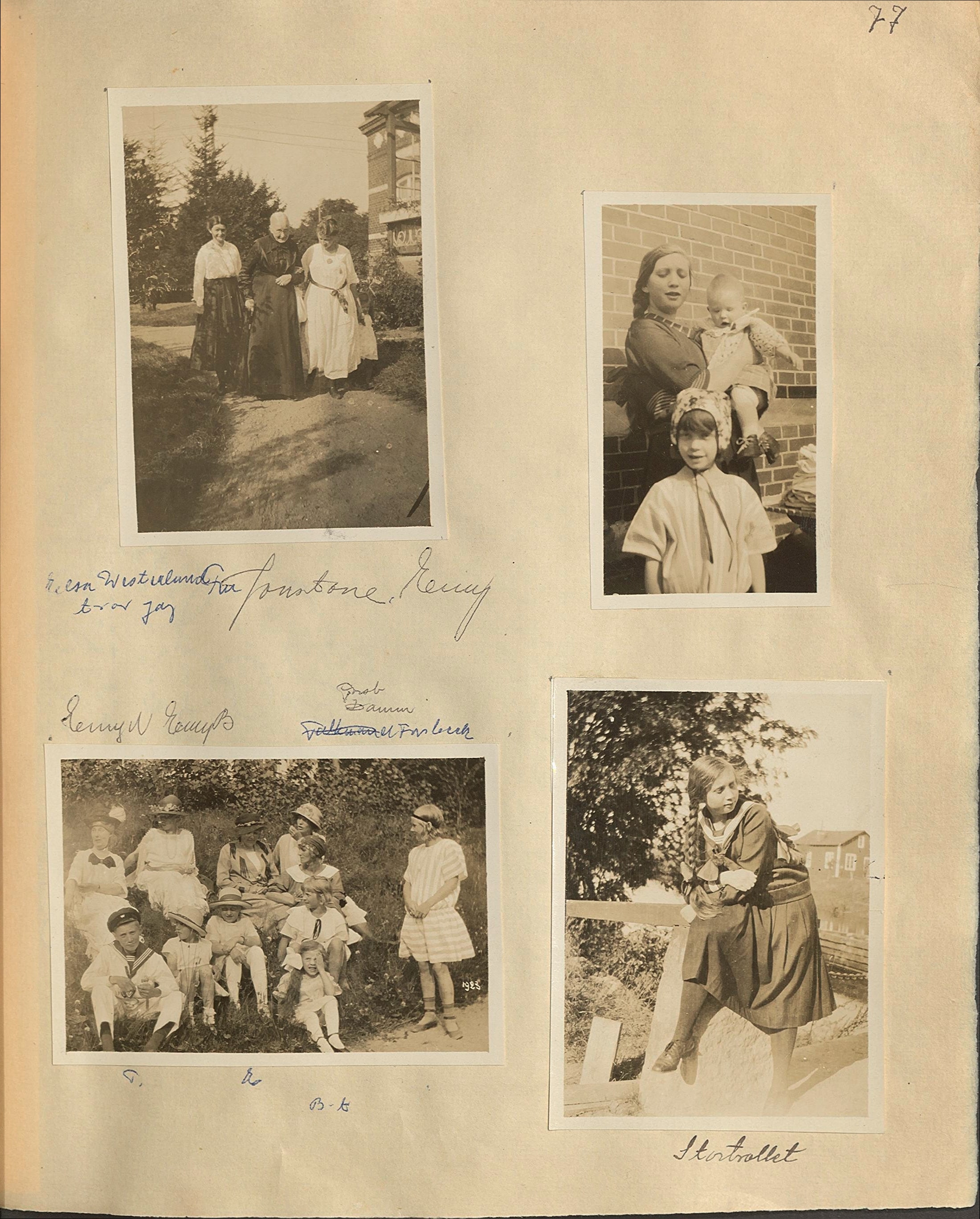 Gunvor f. Borgström Weibels fotoalbum