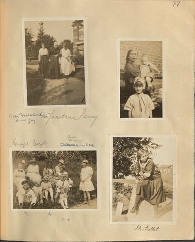 Gunvor f. Borgström Weibels fotoalbum