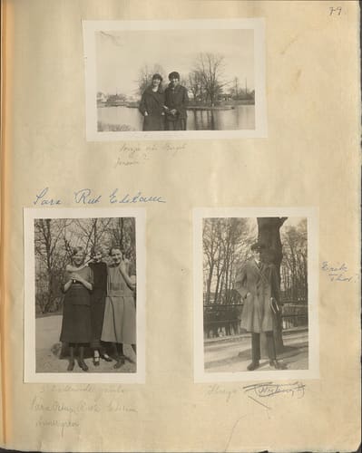 Gunvor f. Borgström Weibels fotoalbum
