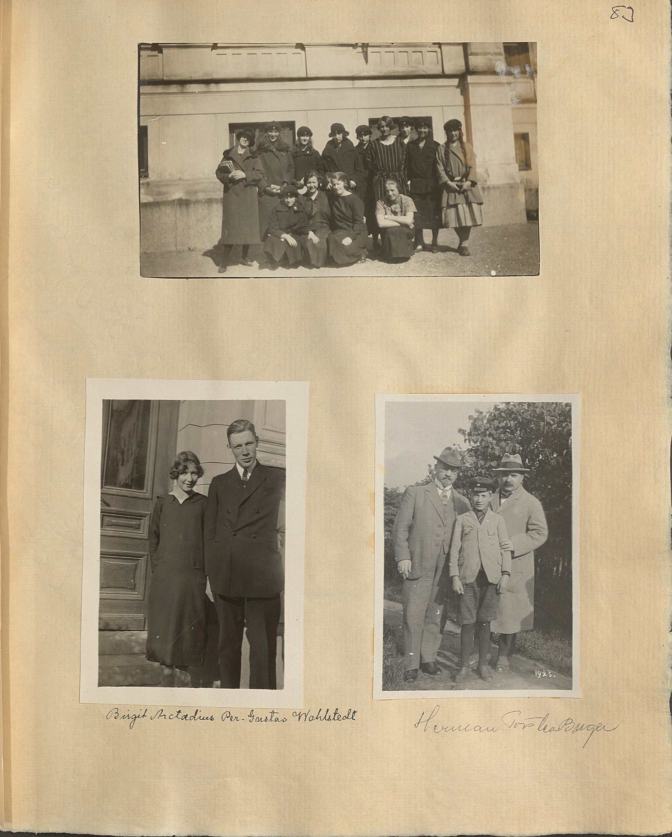 Gunvor f. Borgström Weibels fotoalbum