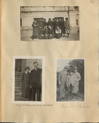 Gunvor f. Borgström Weibels fotoalbum