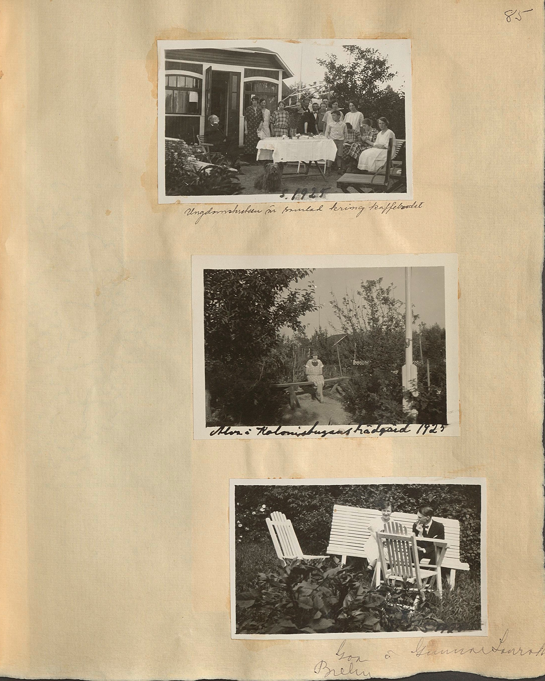 Gunvor f. Borgström Weibels fotoalbum