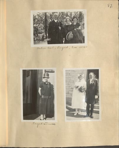 Gunvor f. Borgström Weibels fotoalbum
