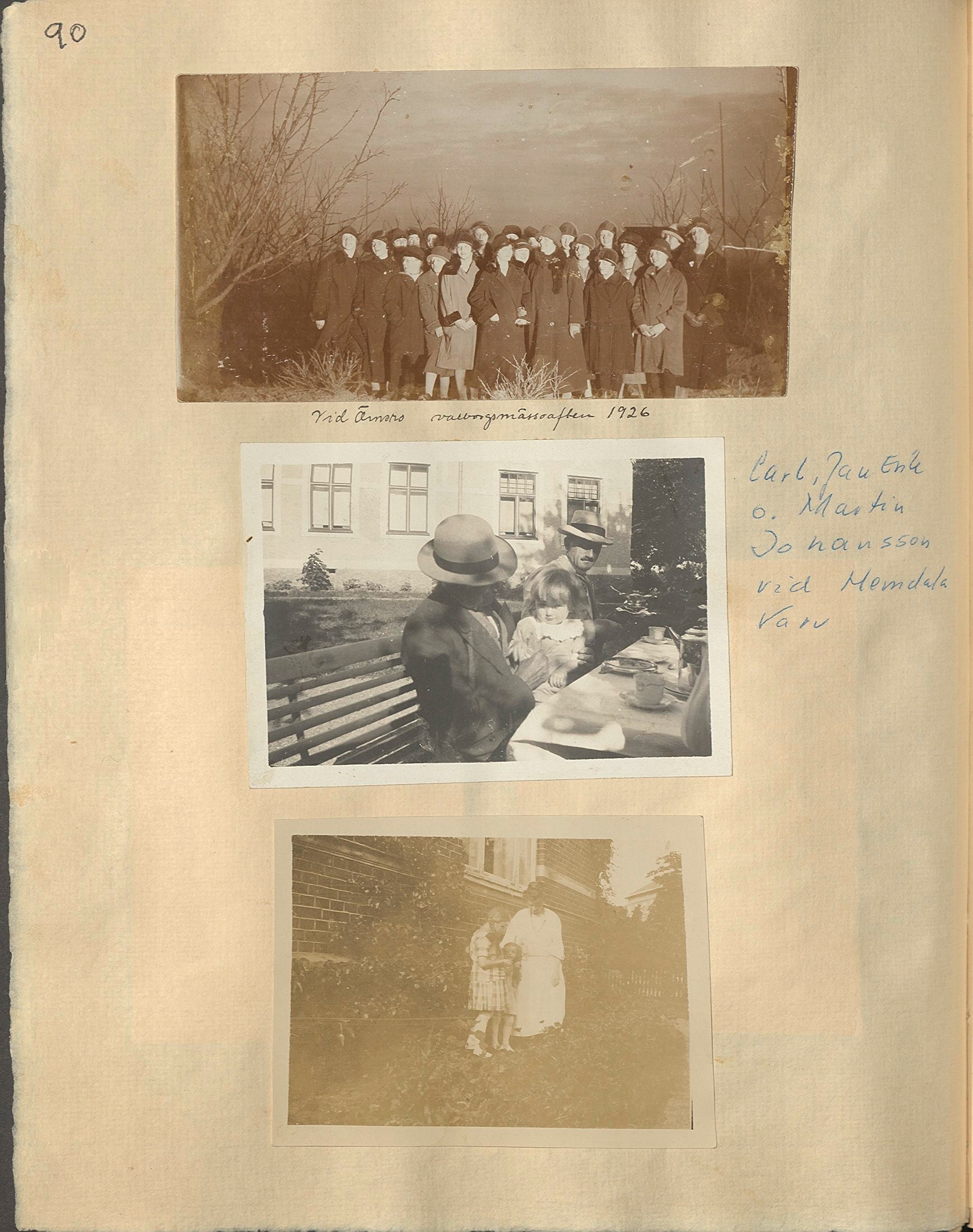 Gunvor f. Borgström Weibels fotoalbum