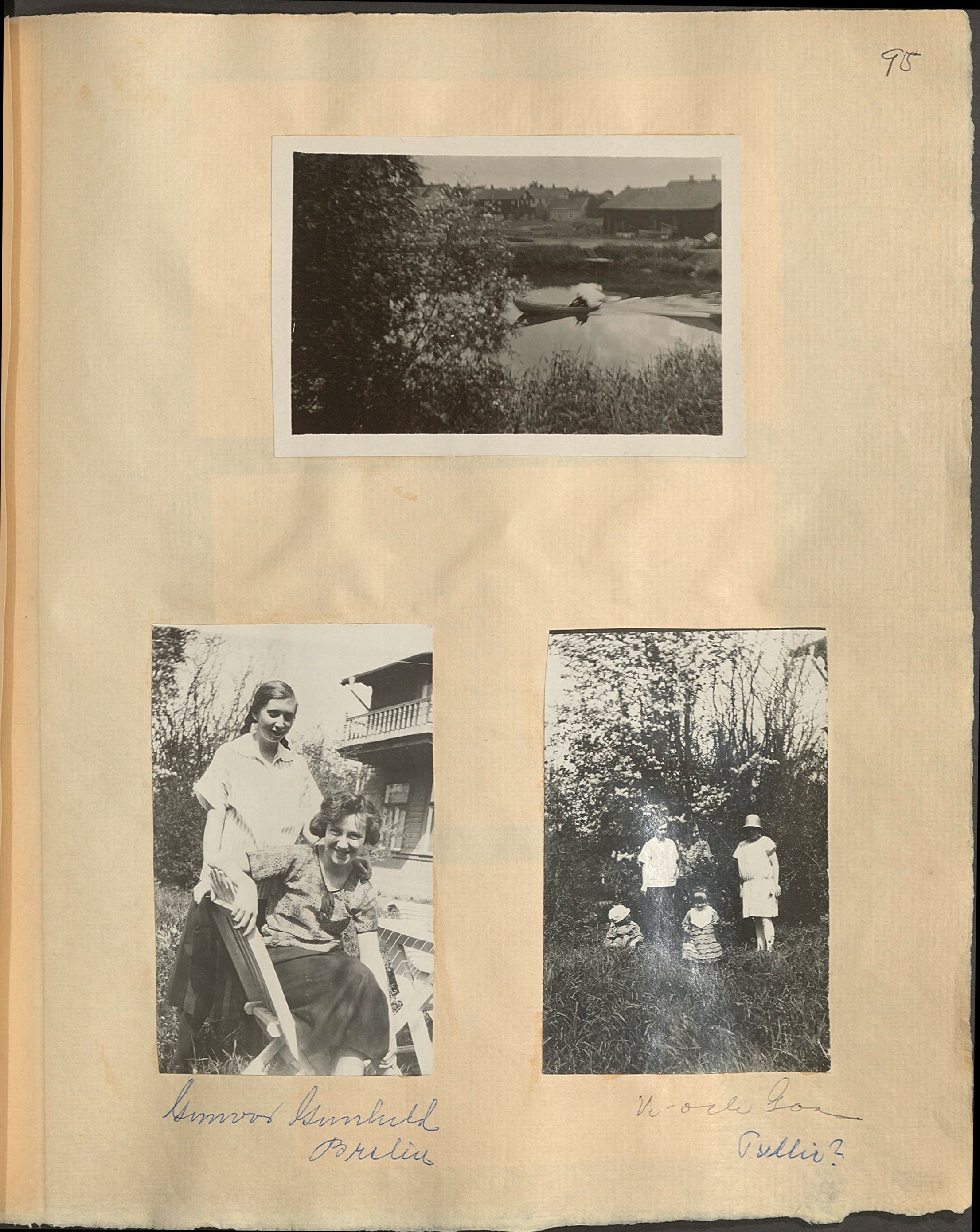 Gunvor f. Borgström Weibels fotoalbum