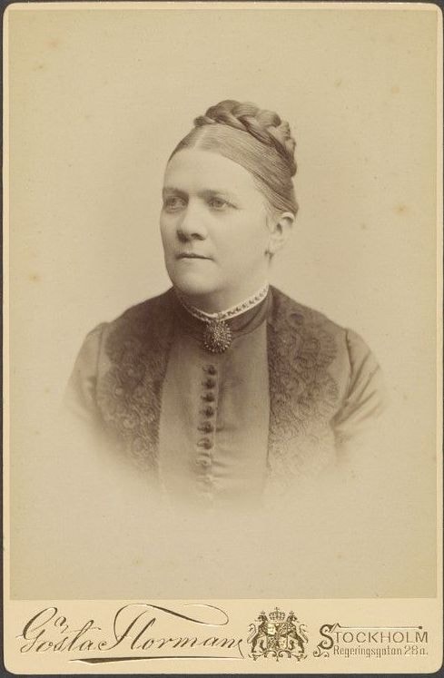 Lydia Georgina Thomasina Borgström (Landergren) (1843 - 1922)