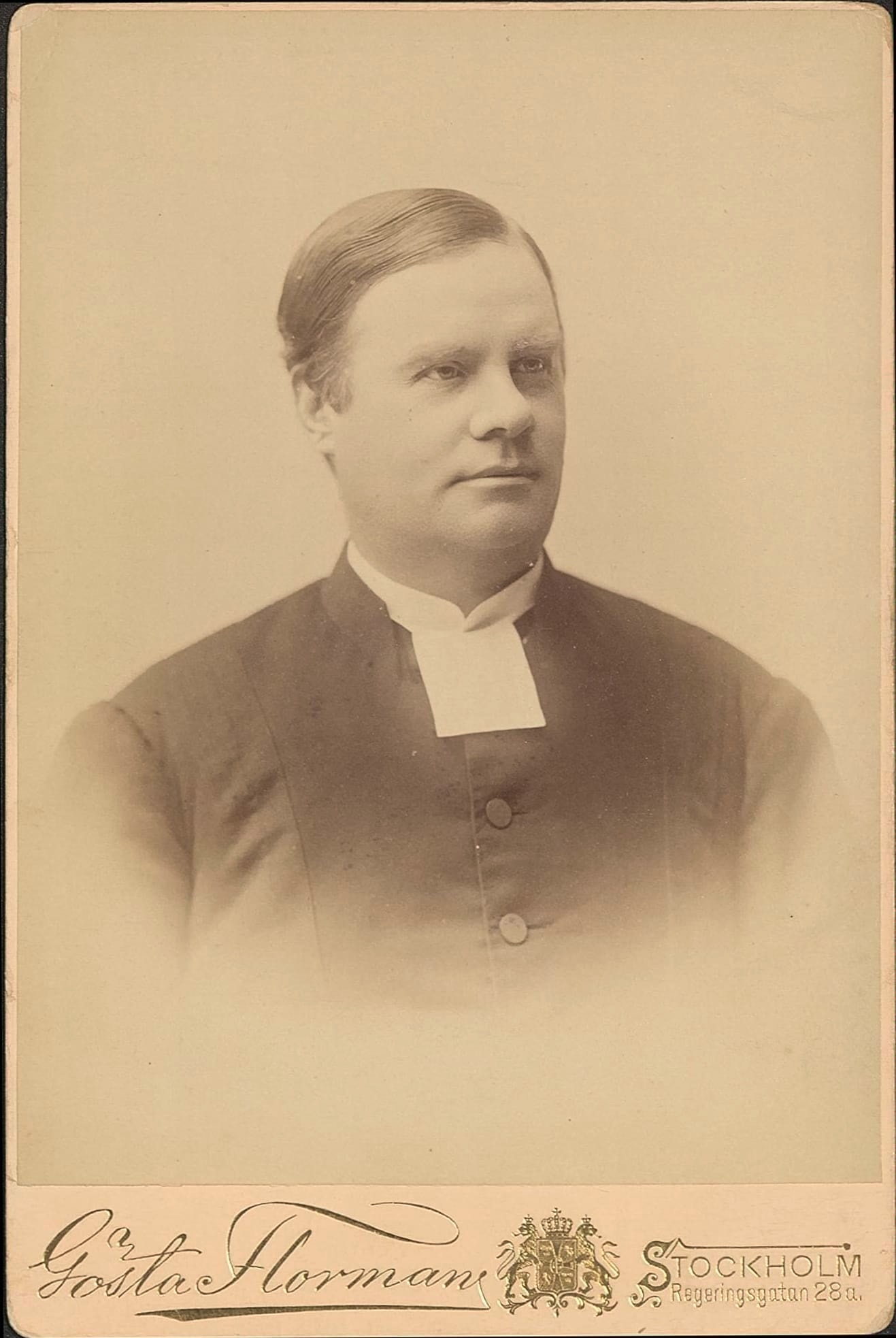 Otto Herman Borgström (1843–1917), kyrkoherde i Östra Herrestad och Östra Ingelstad