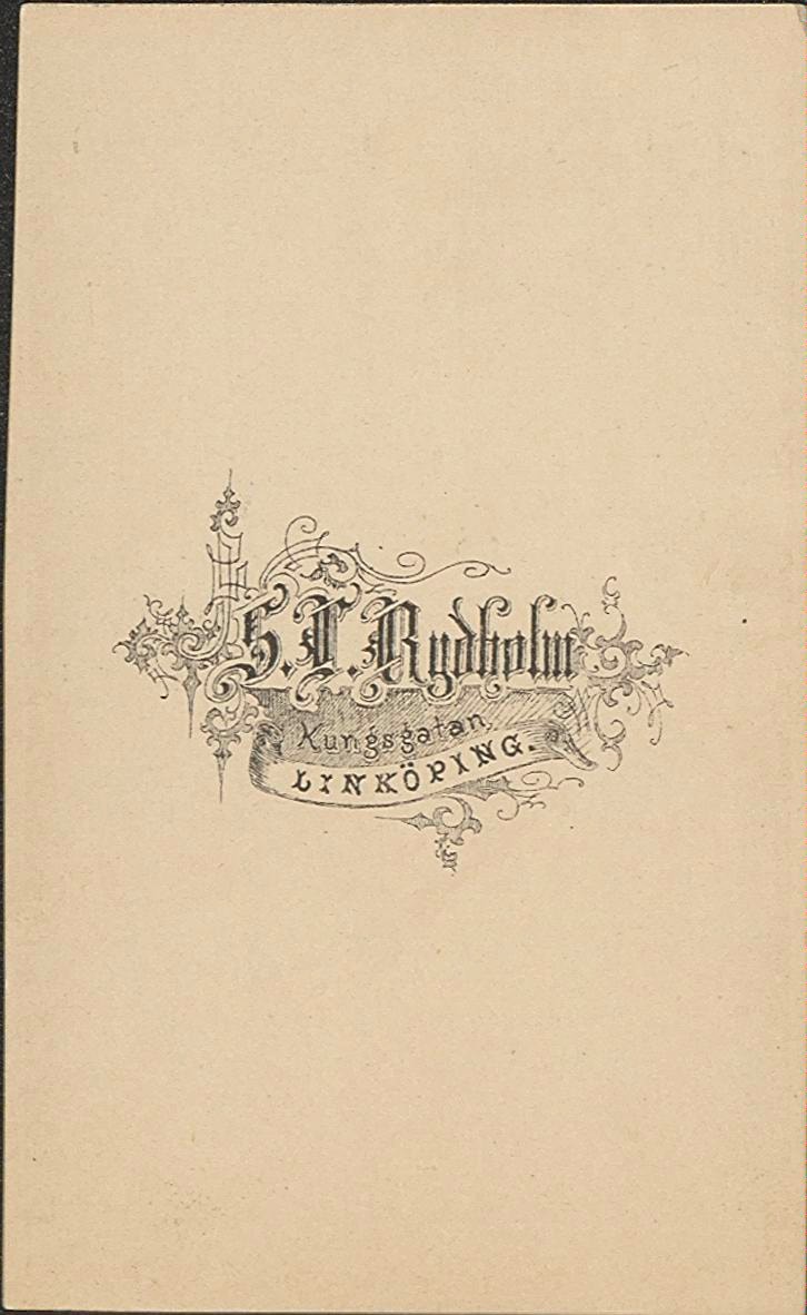 Baksida av Wigander, Gerda Sara Karolina (1868-)